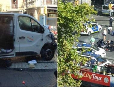 Βαρκελώνη: Ήθελαν να ισοπεδώσουν τη Λας Ράμπλας με βαν γεμάτο φιάλες βουτανίου (φωτό,βίντεο)